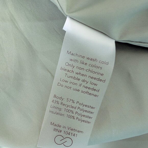 NWOT Calia Sage Green Quilted Liner Jacket Transitional Lightweight Women's 1X - Picture 6 of 12